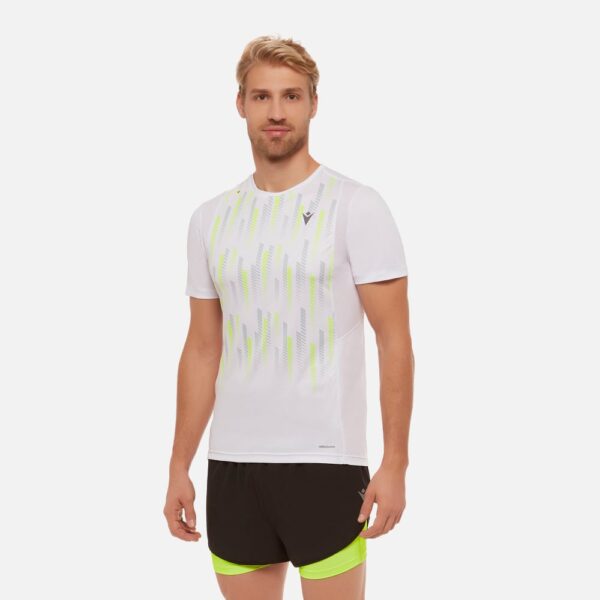 Men's running t-shirt kenny white
