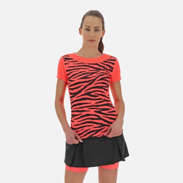 Women’s zebra print running shirt bridget