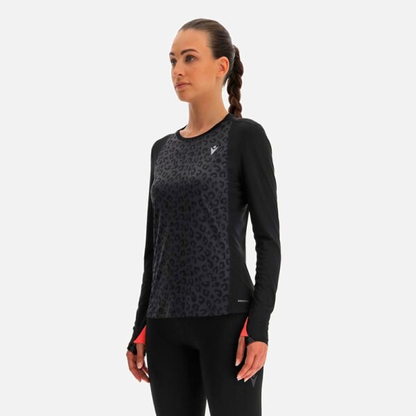 Lois women's leopard print running shirt