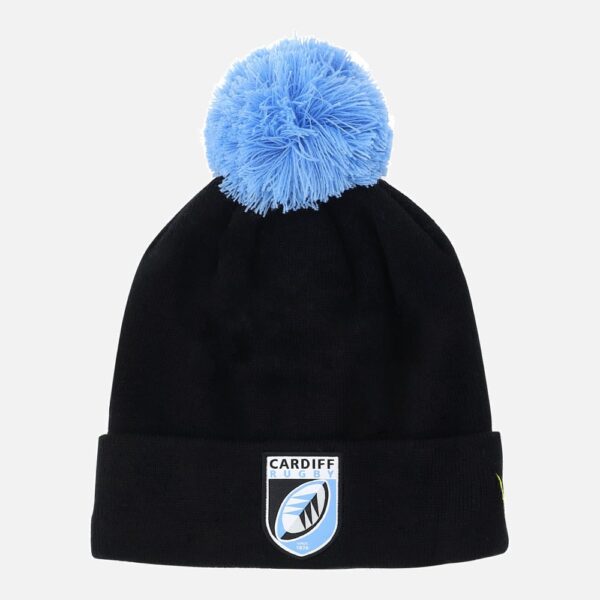 Cardiff rugby 2021/22 pom pom beanie
