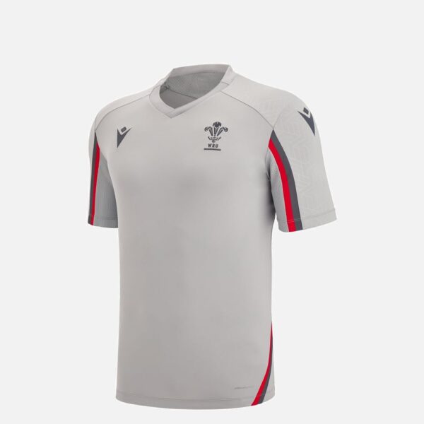 Welsh Rugby 2022/23 junior grey training tee