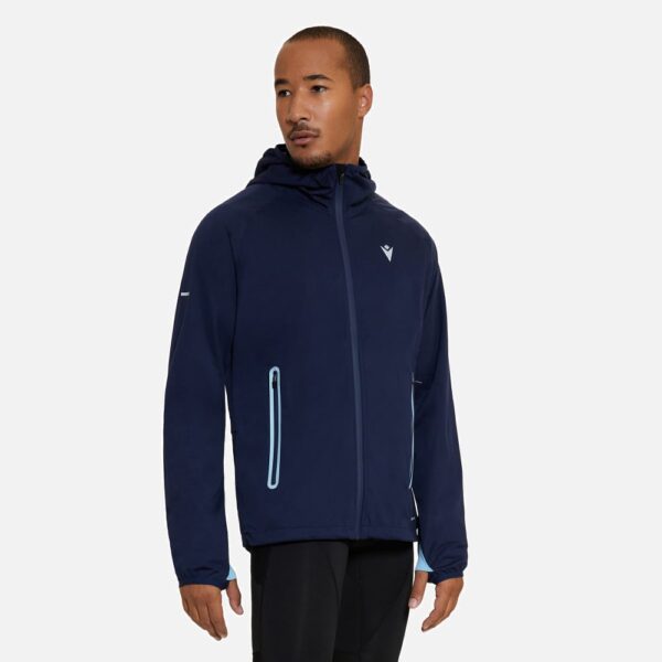 Caleb men's running rain jacket