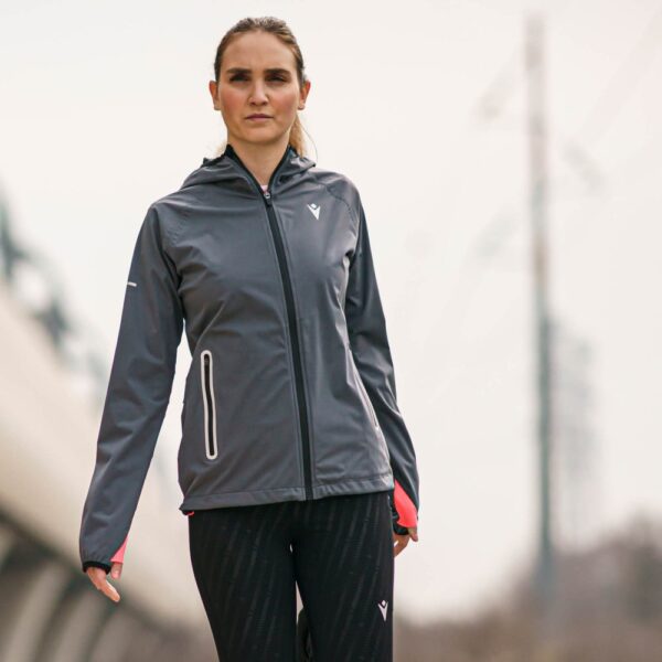 Cleo women's running rain jacket